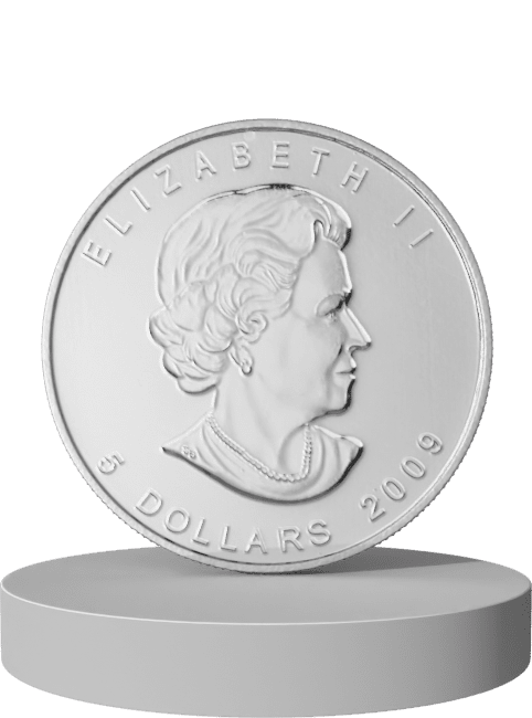 1 unca srebra Maple Leaf